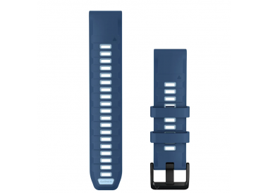 QuickFit 22 Watch Bands TIDAL BLUE/ICE BLUE SILICONE 010-14507-00
